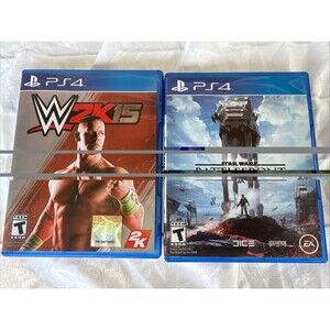 Star Wars Battlefront and WWE 2k15 Lot PlayStation 4